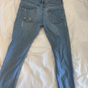 Topman Men’s Cropped Jeans